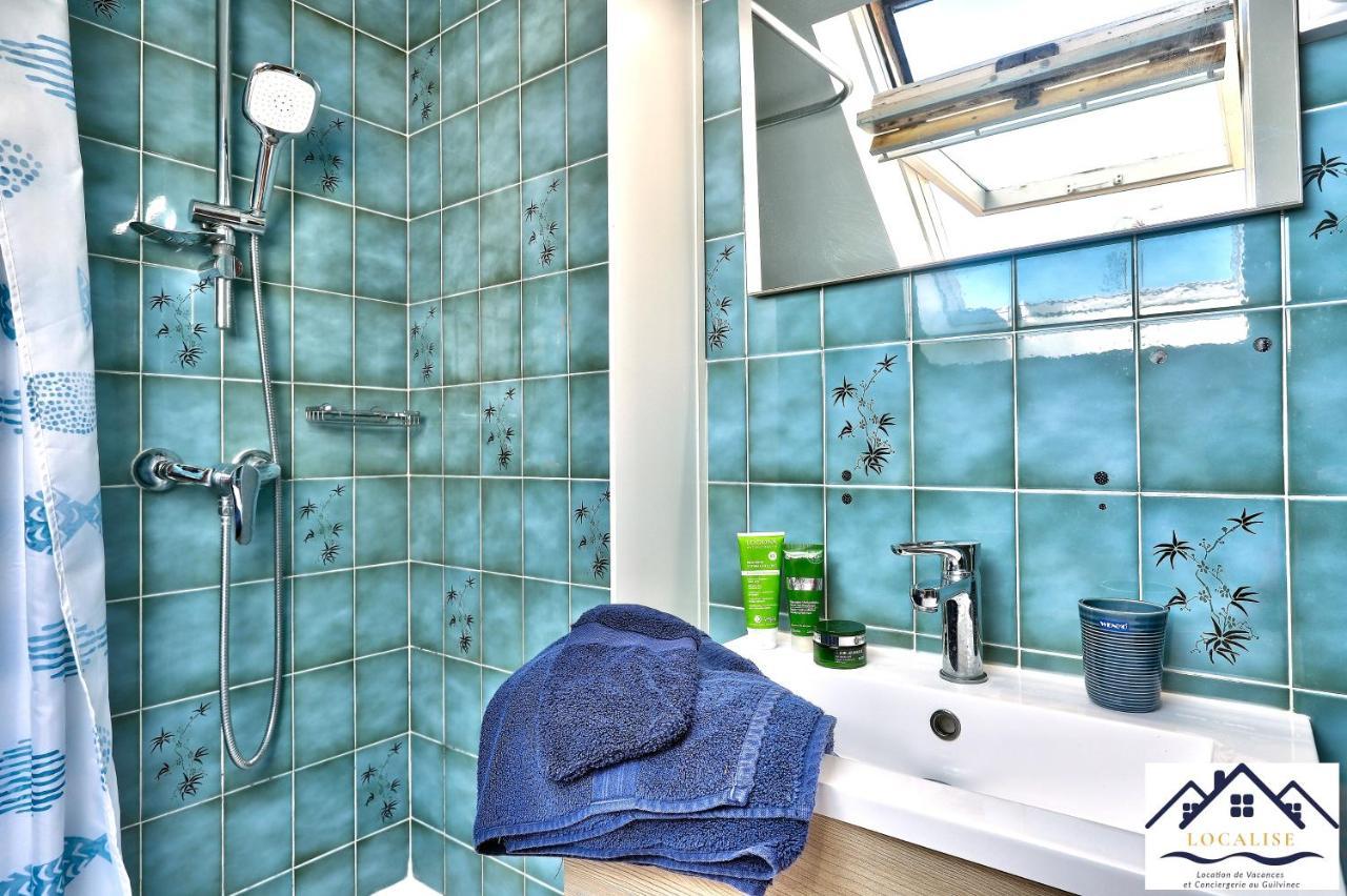 LocaLise - La Maison du pêcheur au Guilvinec - Chambres vue mer - A 20m de la mer située à la pointe de Men Meur - Tout à pied, plage, port, centre, commerces, marché - Wifi inclus - Linge de lit inclus - Jardin clos - En option , ménage et serviette Esterno foto