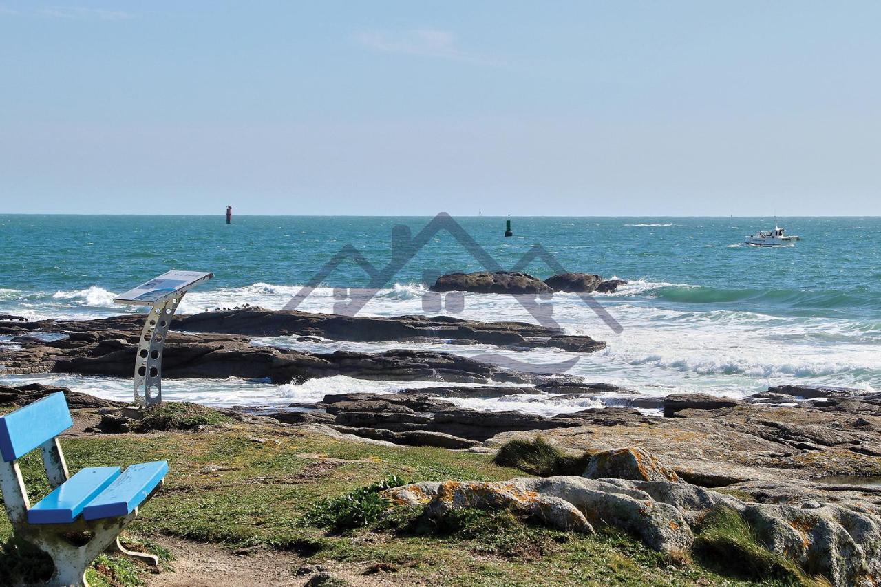 LocaLise - La Maison du pêcheur au Guilvinec - Chambres vue mer - A 20m de la mer située à la pointe de Men Meur - Tout à pied, plage, port, centre, commerces, marché - Wifi inclus - Linge de lit inclus - Jardin clos - En option , ménage et serviette Esterno foto